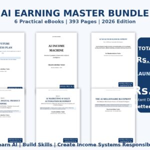 AI Earning Master Bundle – 6 Practical eBooks
